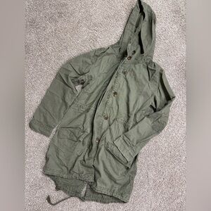 Love Tree Khaki Hooded Jacket